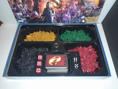 Risk The Lord Of The Rings Trilogy Edition Original Año 2003 (Usado)