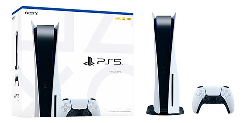Sony Playstation 5 Standard Edition 825gb Leitor Mídia Física