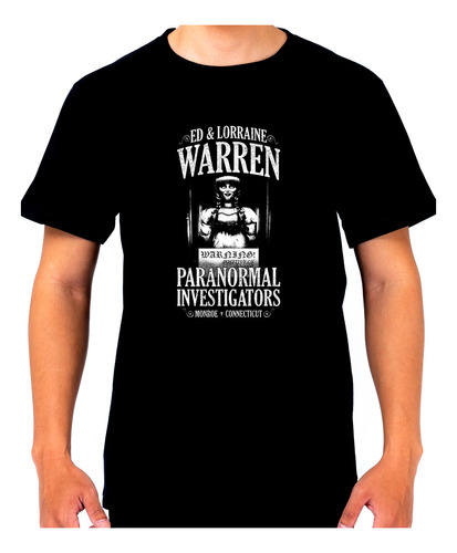 Remera Ed Y Lorraine Warren Terror Fantasmas 940 Dtg Minos