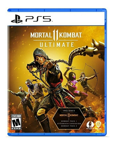 Mortal Kombat 11 Ultimate Ps5 Juego Físico Sellado.
