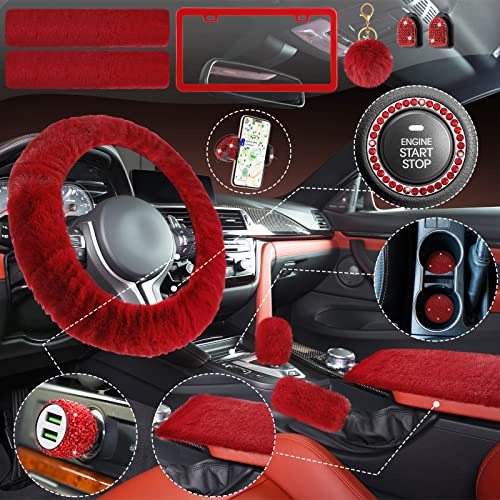 Juego De 15 Accesorios De Automóvil De Lujo Mujeres, C...