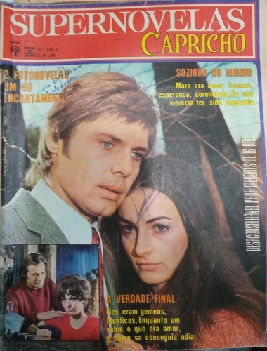 Supernovelas Capricho Nº 316-a 2 Fotonovelas Editora Abril 