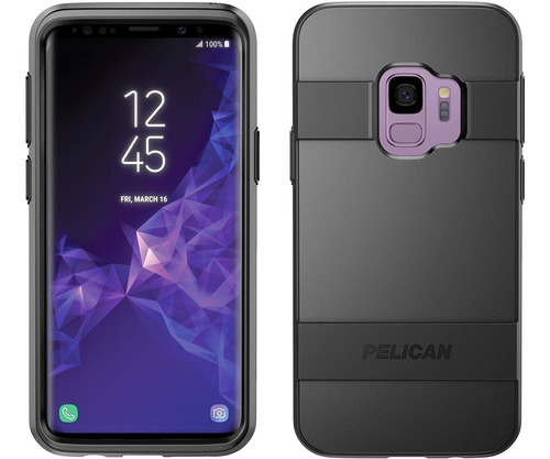 Funda Para Samsung Galaxy S9 (color Negro/marca Pelican)