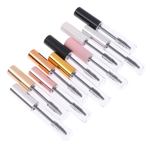 32pcs Tubo De Rímel Vacío 10 Ml Envase De Pestañas Con Embud