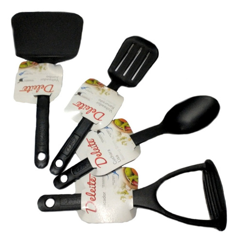 Utensilios De Cocina Nylon Cuchara Volteador, Machacador