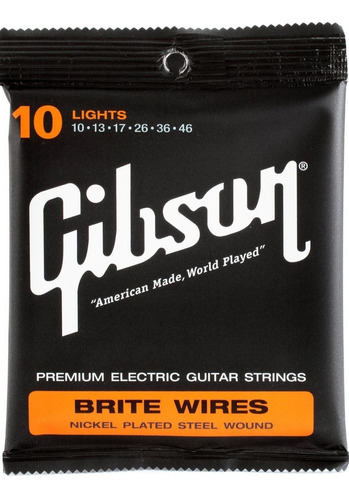Gibson Seg700l Encordado Para Guitarra Electrica 010