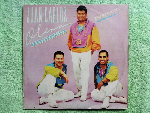 Eam Lp Vinilo Juan Carlos Oliva Y Progresiva Explorame 1990 