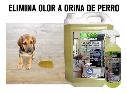 Elimina Olor 1 L Gatillo +5 L  Moho Orina Vomito, Gato Perro