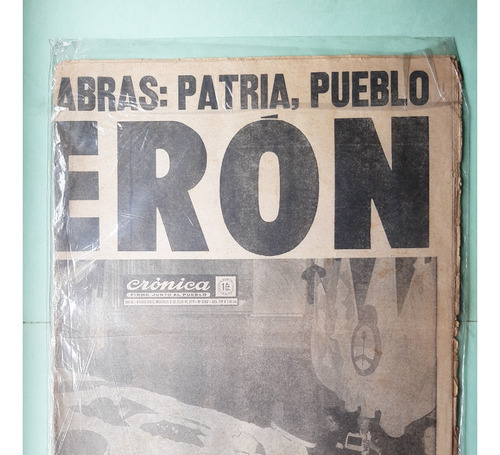 Muerte De Perón / Diario Crónica / 3-7-1974