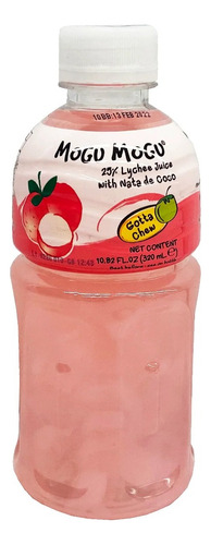 Mogu Mogu Bebida De Lychee Y Nata De Coco 320 Ml