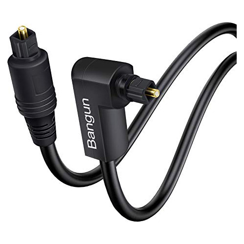 Cable De Audio Óptico De 90 Grados, Slim Digital Spdif Audio