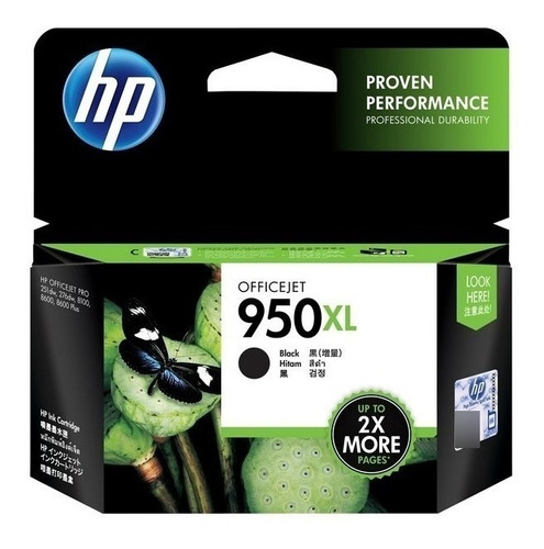 Cartucho Hp 950xl Negro Cn045al Original Pro 8100 8600