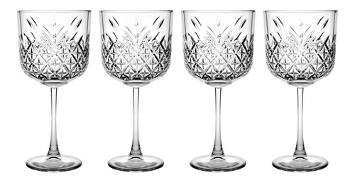 Set 4 Copas Gin & Tonic Timeless De Vidrio 500ml Pasabahce