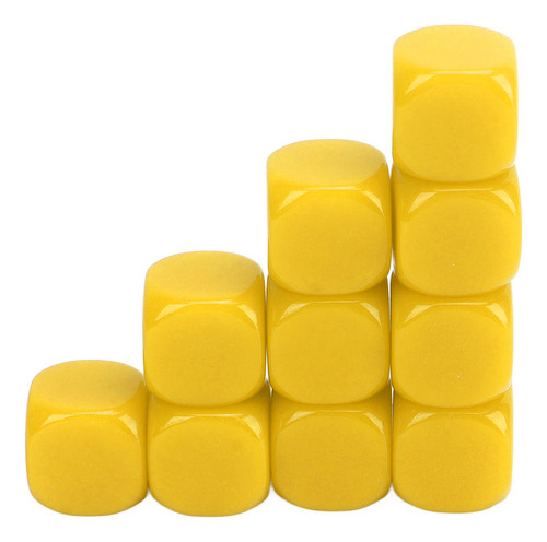 Juego De Dados De 6 Caras, 30 Unidades, Cubos Redondeados De