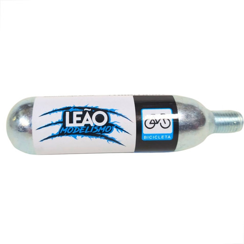 Cartucho Co2 16g Pneu Bomba Bike Leao Unidade Cor Cromado