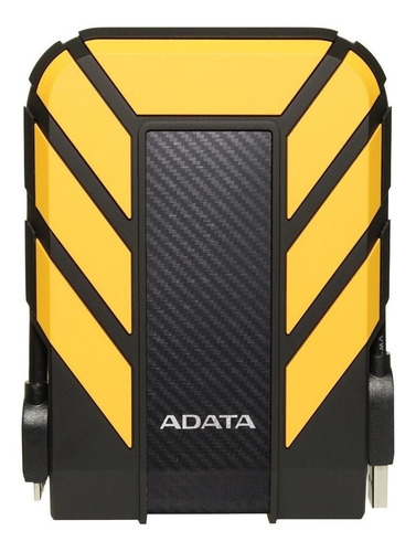 Imagen 1 de 3 de Disco duro externo Adata HD710 Pro AHD710P-2TU31 2TB amarillo