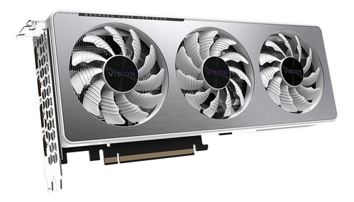 Imagen 2 de 8 de Placa de video Nvidia Gigabyte Vision GeForce RTX 30 Series RTX 3060 GV-N3060VISION OC-12GD (rev 2.0) OC Edition 12GB