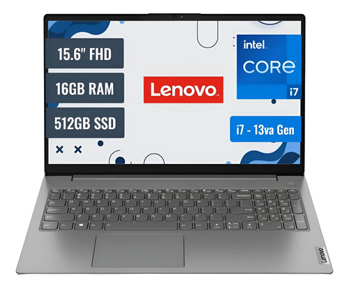 Laptop Lenovo V15 G4 Iru I7-1355u 16gb 512gb Ssd 15.6 Fhd
