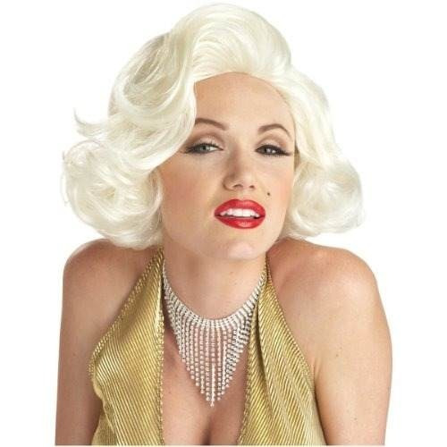 Peluca Marilyn Monroe Sexy Tamaño Estándar