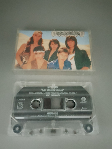 Menudo Los Últimos Héroes Cassette Melody 1990 México 