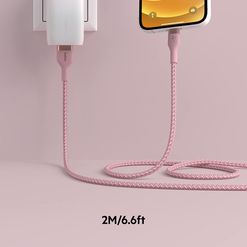 Pro Flex Trenzado Usb Tipo A A Lightning Cable 2m/6.6ft C