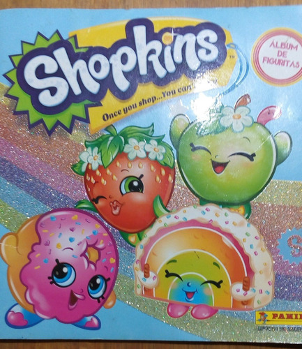 Album Figuritas Shopkins Con Mas De 180 Figuritas