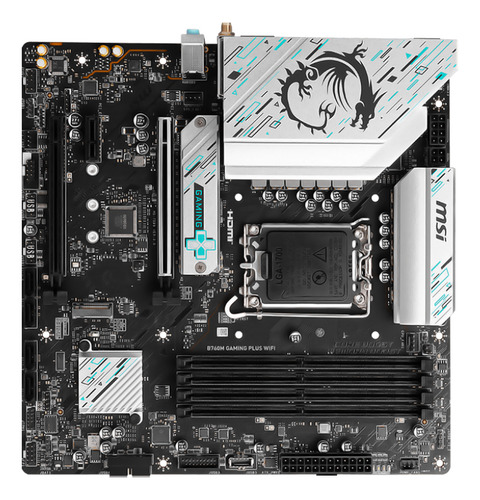 Tarjeta Madre Msi B760m Gaming Plus Wifi Lga 1700 Ddr5 M.2