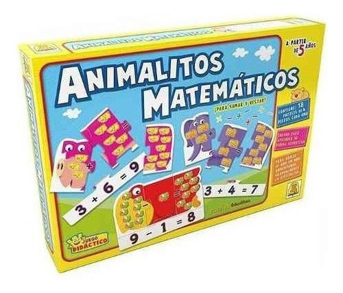 Animalitos Matemáticos Juego Didáctico Matematicas