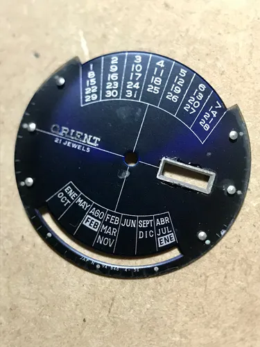 Orient calendario perpetuo sale