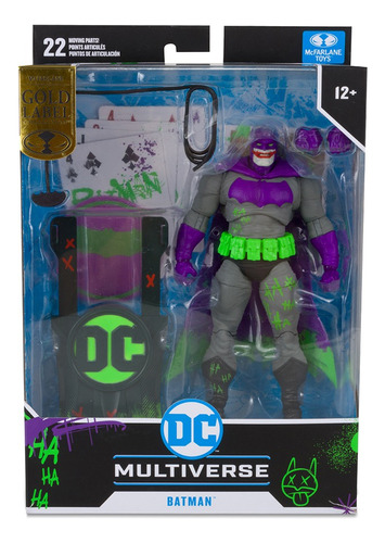 Figura De Acción  Batman Batman De Spin Master Dc Multiverse Mcfarlane