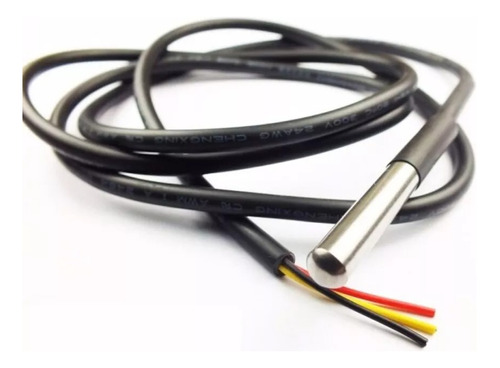 Sensor Temperatura Sonda Ds18b20 Cable 100cm