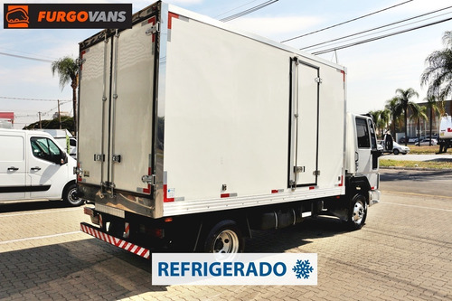 Imagem 9 de 14 de Ford Cargo 712 2009 Baú Isolamento Refrigerado -5ºc (2d20)