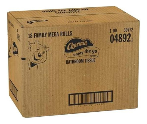 Charmin Ultra Strong Clean Touch Paper, 18 Mega Of