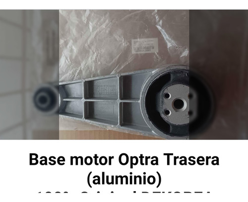 Base Motor Optra Trasero (aluminio)dekorea 