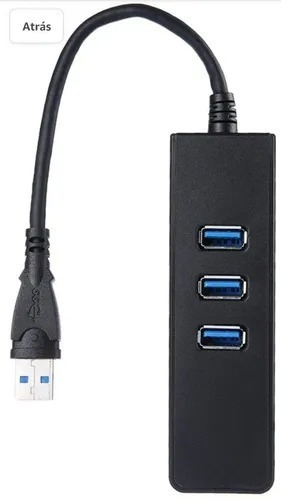 Adaptador Usb 3,1 A 3 Puertos Usb Ethernet Rj45 Gigabit 