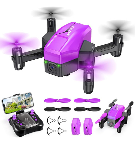 ~? Attop Mini Drone Con Cámara 1080p Para Niños, Drone Fpv P