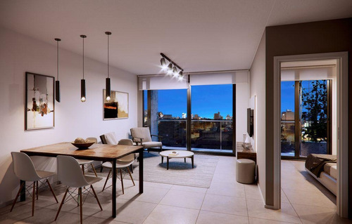 Imagen 20 de 24 de Departamento Monoambiente En Venta Centro En Construcción