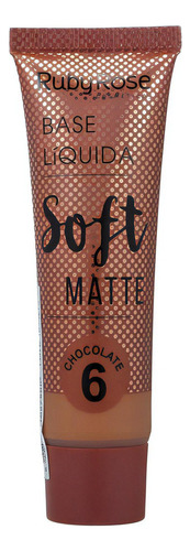 Base de maquiagem Ruby Rose Matte - 29mL