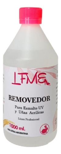 Removedor de esmalte Semipermanente Lfme 1000ml