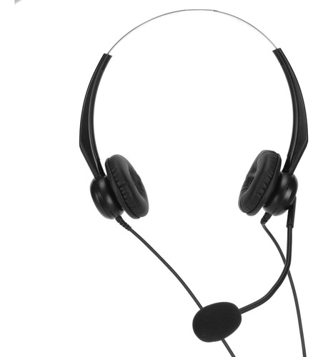 Auriculares De Centro De Llamadas Con Cable Para Negocios, C