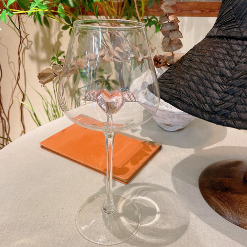 Copas De Vino De 350 Ml Con Decoración En Forma De Corazón