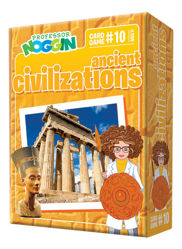 Professor Noggins Ancient Civilizations - Juego De Cartas D.