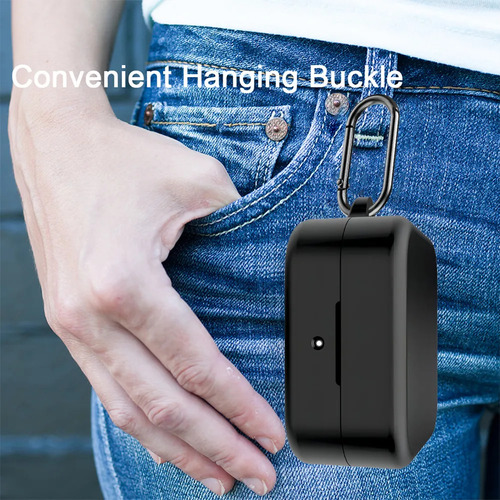 USTIYA Funda Para Cmf By Nothing Cmf Buds Case Protector Silicon Carcasa Color Negro Cover