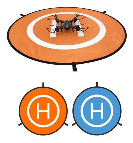 Drone Landing Pad Plegable Doble Vista Impermeable 110 Cm