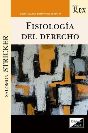 Libro Fisiología Del Derecho Original