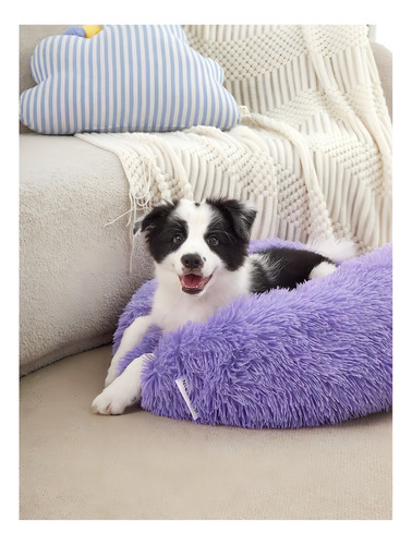 Camas Perros Cama Para Mascotas Cama Antiestres Cama 50 Cm Color Violeta