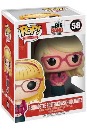 Funko Pop Bernadette Rostenkowski-wolowitz #58.