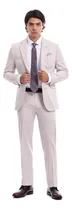 Comprar Traje Caballero Fit Slim Poliéster Liso Recto Vittorio Forti Rosa Liso 40c