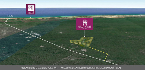 Lotes En Venta En Gran Nikte Privada Zama , A 10 Minutos De Playa Sisal