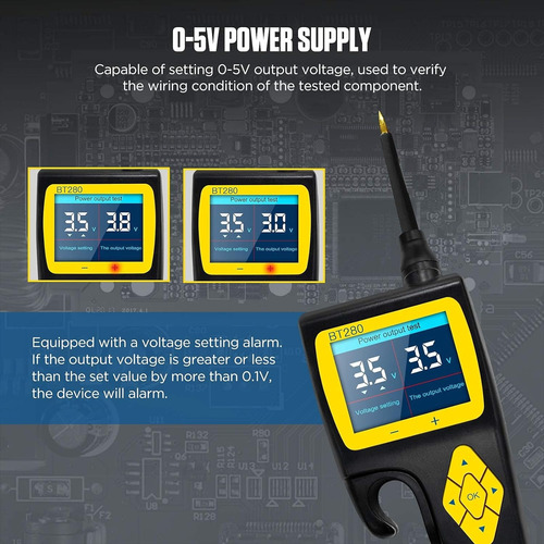 Probador De Circuito Automotriz Autool Bt280 9v-30v